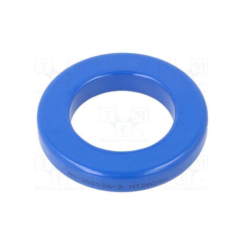 1 pcs x MICROMETALS - MS-300026-2 - Ferrite: toroidal, L: 12.7mm, Øint: 49.23mm, Øout: 77.8mm, 30nH