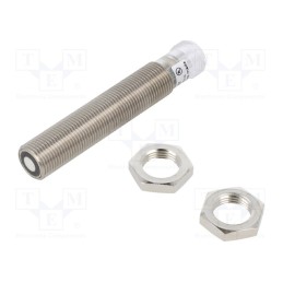 1 pcs x BAUMER - UNAM 12P1914/S14 - Sensor: ultrasonic, straight, Range: 10÷200mm, PNP / NO, -10÷60°C