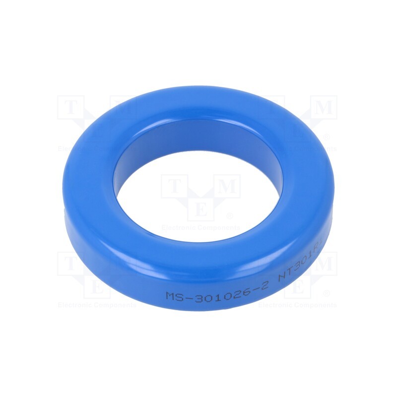 1 pcs x MICROMETALS - MS-301026-2 - Ferrite: toroidal, L: 15.88mm, Øint: 49.23mm, Øout: 77.8mm, 37nH