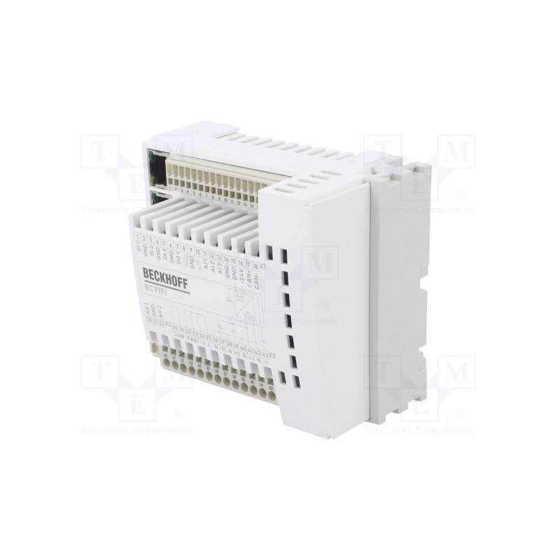 1 pcs x Beckhoff Automation - BC9191 - Module: PLC programmable controller, OUT: 8, IN: 8, OUT 1: relay
