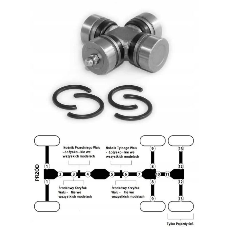 Shaft crosshead suzuki lt a lt f 500 vinson master