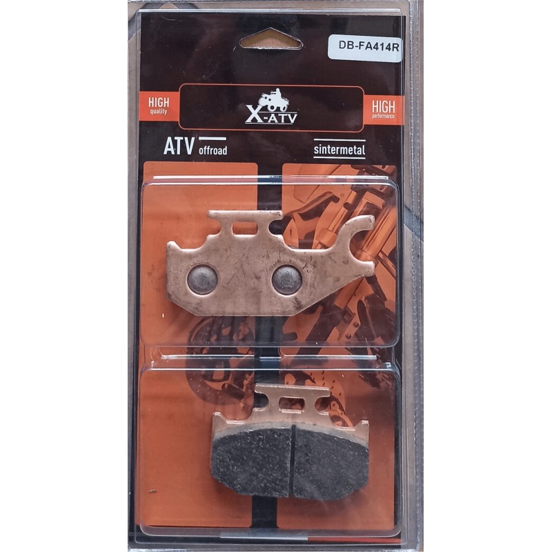 Brake pads front right side suzuki kingquad fa414r db2164 59100 31850