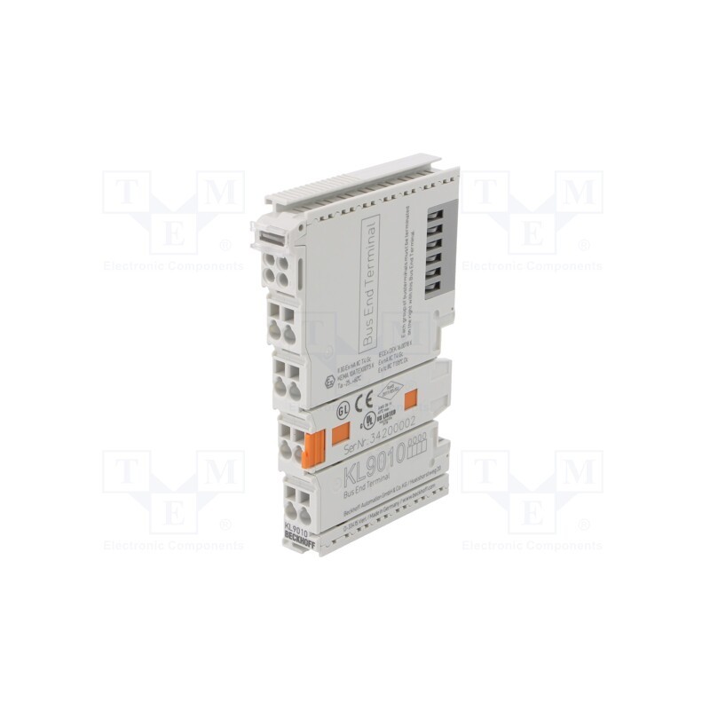 1 pcs x Beckhoff Automation - KL9010 - Bus end terminal, IP20, -25÷60°C