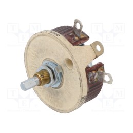 1 pcs x OHMITE - RJS8R0E - Potentiometer: shaft, 8Ω, 50W, 6.35mm, Shaft: D spring, wirewound