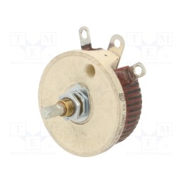 1 pcs x OHMITE - RJS4R0E - Potentiometer: shaft, 4Ω, 50W, 6.35mm, Shaft: D spring, wirewound