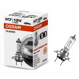 Osram H7 Classic 12V 55W Super White Bulb
