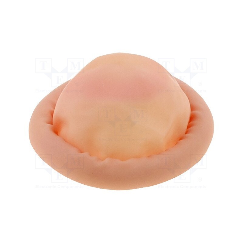 25 pcs x ELME - 650G/XL - Thimbles, ESD, XL, Features: talc free,dissipative, latex, pink