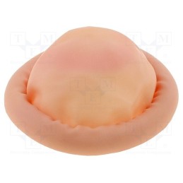 25 pcs x ELME - 650G/L - Thimbles, ESD, L, Features: talc free,dissipative, latex, pink