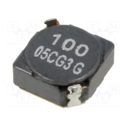 1 pcs x EATON ELECTRONICS - SD6030-100-R - Inductor: wire, SMD, 9.3uH, Ioper: 2.15A, 48mΩ, ±30%, Isat: 1.3A