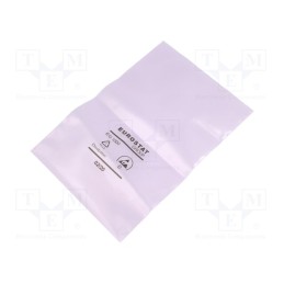 100 pcs x EUROSTAT GROUP - 20-111-0305 - Protection bag, ESD, L: 127mm, W: 76mm, Thk: 75um, polyetylene, pink