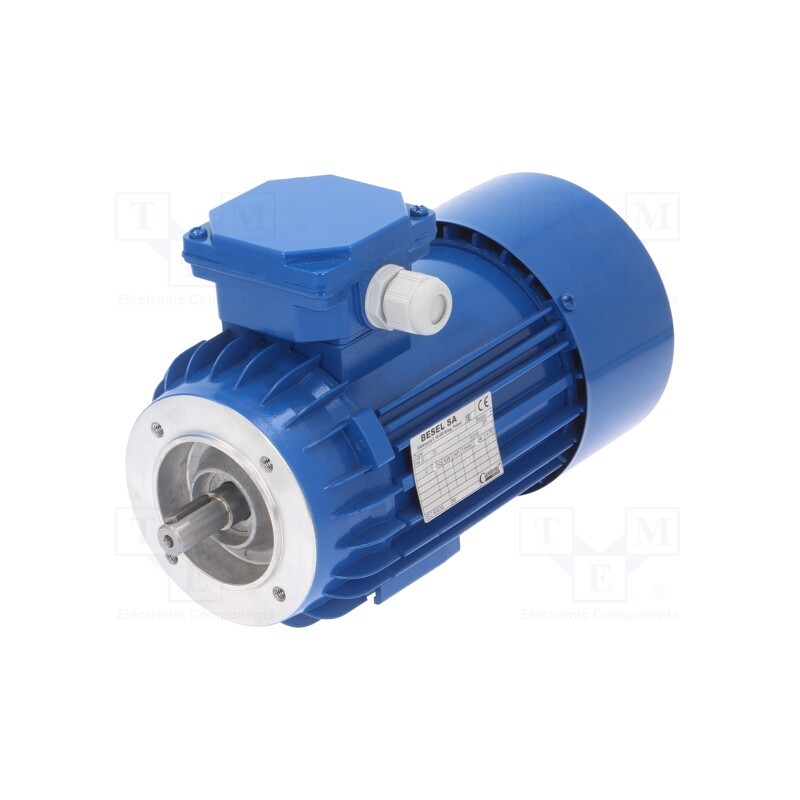 1 pcs x BESEL - 3SIEK 71X-2C2 - Motor: AC, 3-phase, 0.75kW, 230/400VAC, 2780rpm, IP54, -30÷60°C