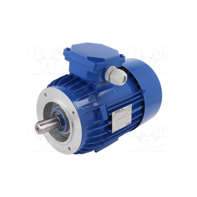 1 pcs x BESEL - 3SIEK 80-2A2 - Motor: AC, 3-phase, 0.75kW, 230/400VAC, 2890rpm, IP54, -30÷60°C