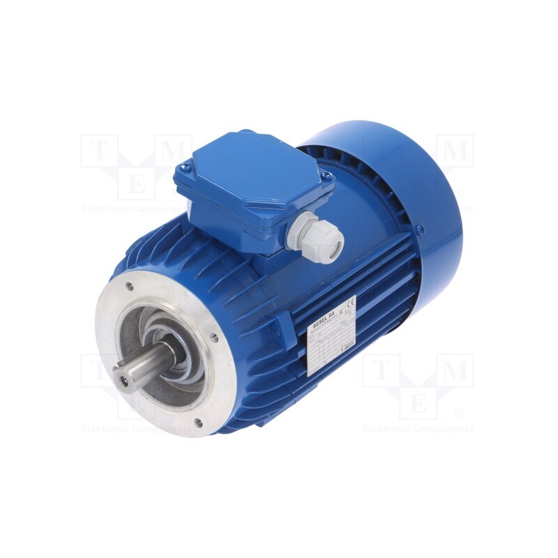 1 pcs x BESEL - 3SIEK 80-2B2 - Motor: AC, 3-phase, 1.1kW, 230/400VAC, 2890rpm, IP54, -30÷60°C