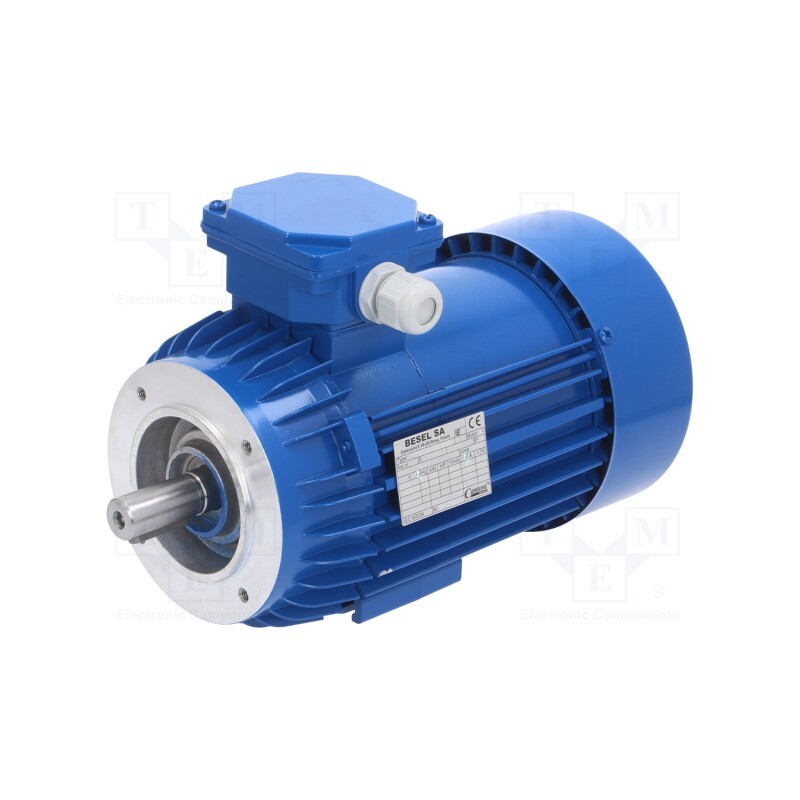 1 pcs x BESEL - 3SIEK 80-4B2 - Motor: AC, 3-phase, 0.75kW, 230/400VAC, 1430rpm, IP54, -30÷60°C