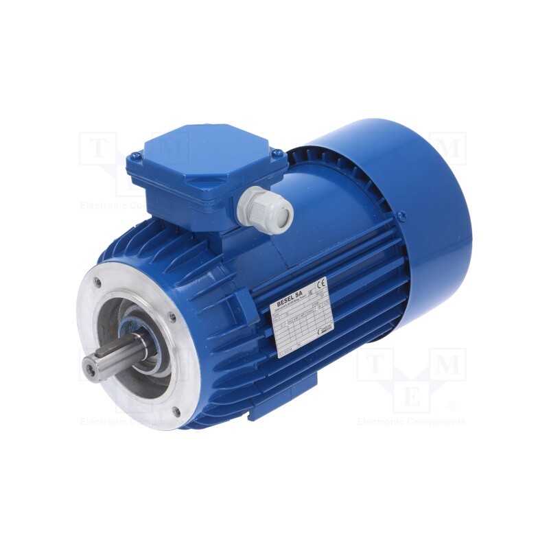 1 pcs x BESEL - 3SIEK 80X-2C2 - Motor: AC, 3-phase, 1.5kW, 230/400VAC, 2880rpm, IP54, -30÷60°C