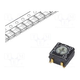 1 pcs x TOCOS - G32AT-B201 - Potentiometer: mounting, single turn, 200Ω, 125mW, SMD, ±20%