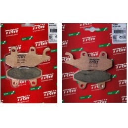 Front right brake pads trw cf moto 550 u force 15