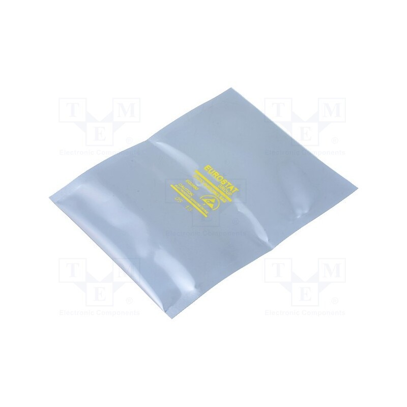 20 pcs x EUROSTAT GROUP - 20-871-0406 - Protection bag, ESD, L: 152mm, W: 102mm, Thk: 76um