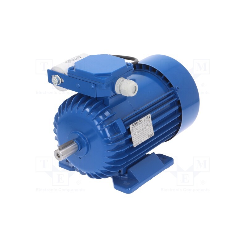 1 pcs x BESEL - SEH 80-4C - Motor: AC, 1-phase, 1.1kW, 230VAC, 1370rpm, 7.67Nm, IP54, 7.2A, arms