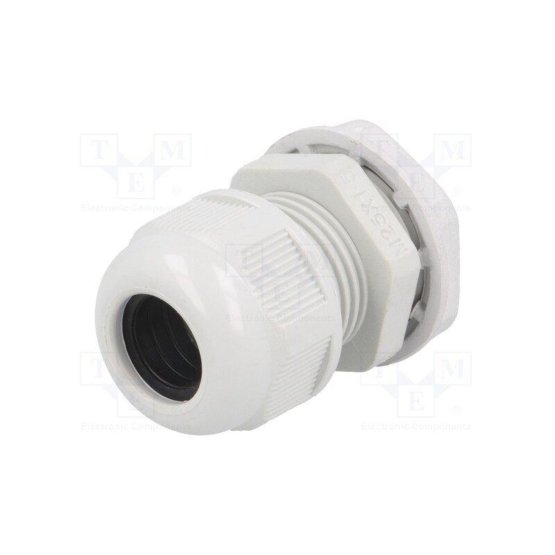 1 pcs x RAYCHEM RPG - RNMG25X1.5 - Cable gland, M25, 1.5, IP65, polyamide, grey