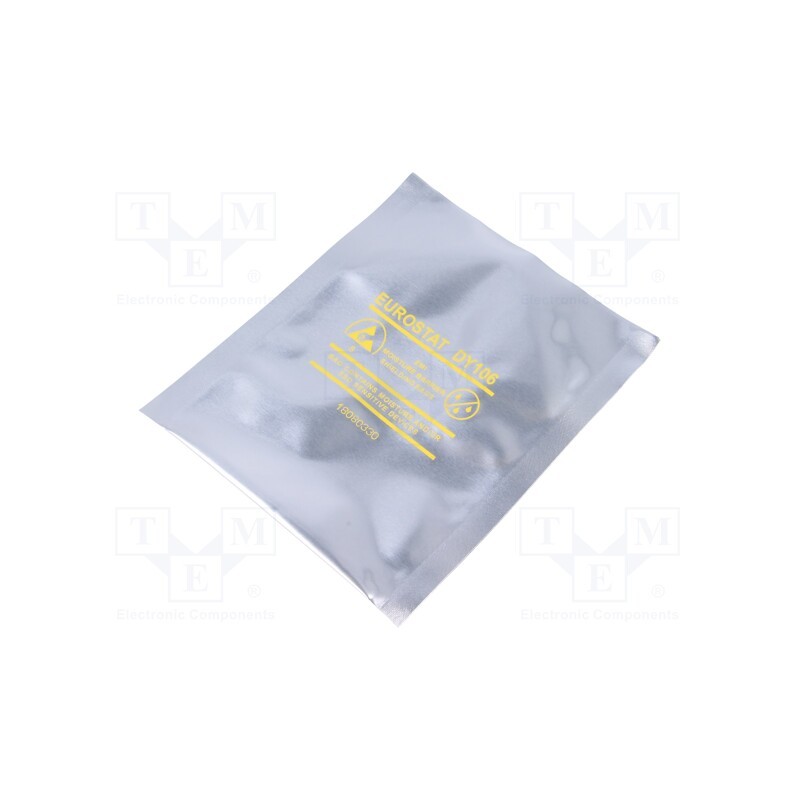 10 pcs x EUROSTAT GROUP - 20-072-0013 - Protection bag, ESD, L: 152mm, W: 102mm, Thk: 152um