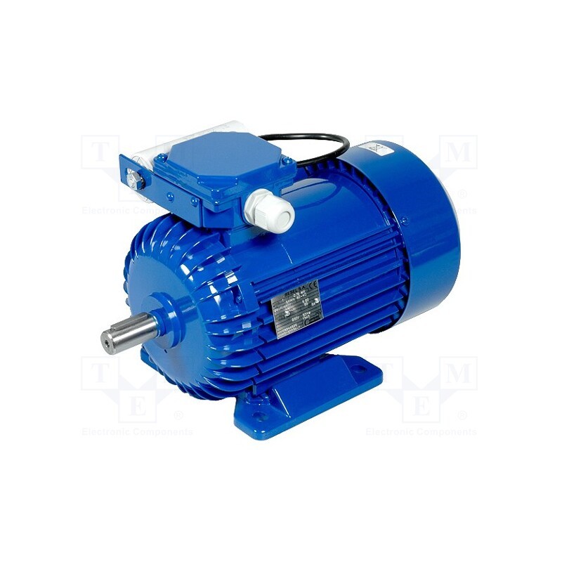 1 pcs x BESEL - SEMH80-4C - Motor: AC, 1-phase, 0.75kW, 230VAC, 1340rpm, 5.35Nm, IP54, 5.6A, arms