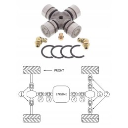 Shaft crosshead suzuki lt f 300 lt a 250 ozark runner