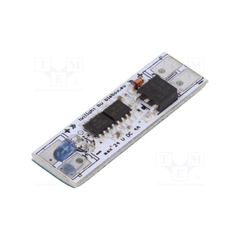 1 pcs x BLEBOX - TWILIGHTSWITCH - Twilight switch, in LED profile, 12÷24VDC, IP00, 2.4GHz, P: 100mW