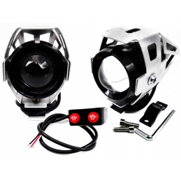 Ring halogen lens motor quad offroad lightbar