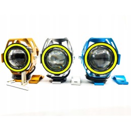 Ring halogen lens motor quad offroad lightbar