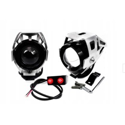 Ring halogen lens motor quad offroad lightbar