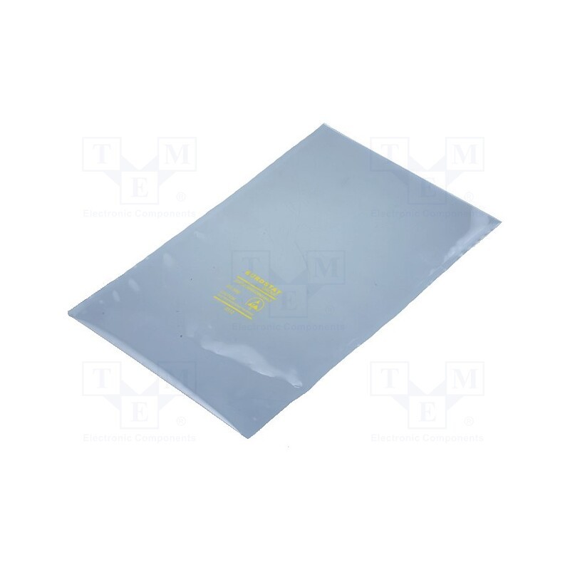 10 pcs x EUROSTAT GROUP - 20-871-0610 - Protection bag, ESD, L: 254mm, W: 152mm, Thk: 76um