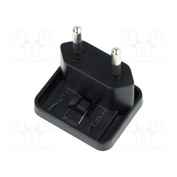 1 pcs x MEAN WELL - GEM-EU - Adapter, Plug: EU