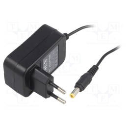 1 pcs x LVSUN - LS-PW24-12V2AV - Power supply: switched-mode, plug, 12VDC, 2A, 24W, Plug: EU, 82.7%