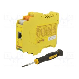 1 pcs x BRAINBOXES - ED-593 - Ethernet gateway, Number of ports: 1, 5÷30VDC, Ethernet, IP20