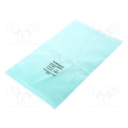 100 pcs x EUROSTAT GROUP - 20-095-0610 - Protection bag, ESD, L: 254mm, W: 152mm, Thk: 75um, polyetylene