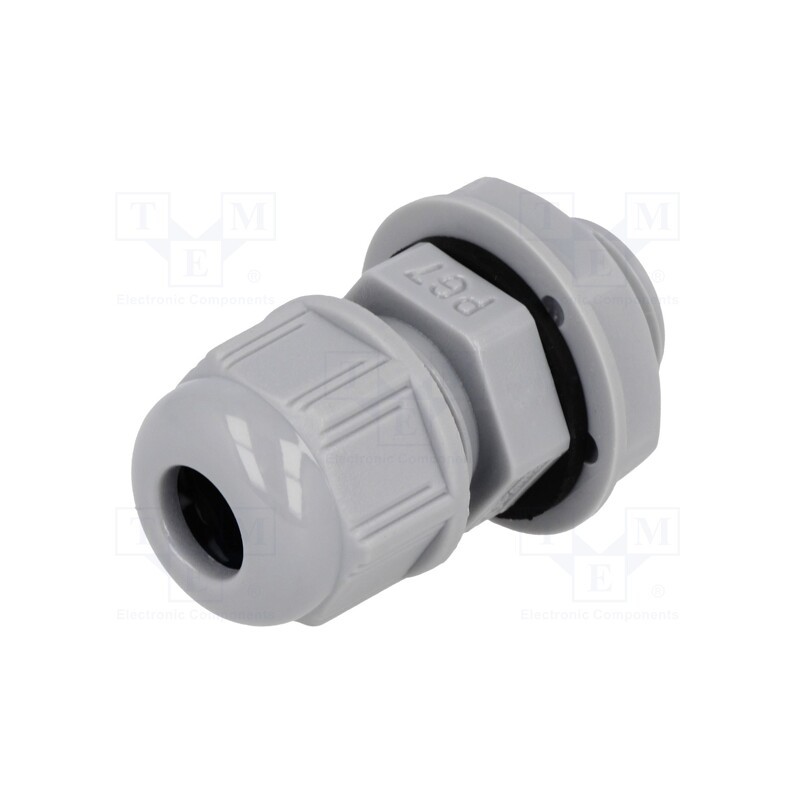 1 pcs x MOLEX - 93600-0388 7000.7829.5 - Cable gland, PG7, IP68, polyamide, dark grey, UL94V-2, GWconnect