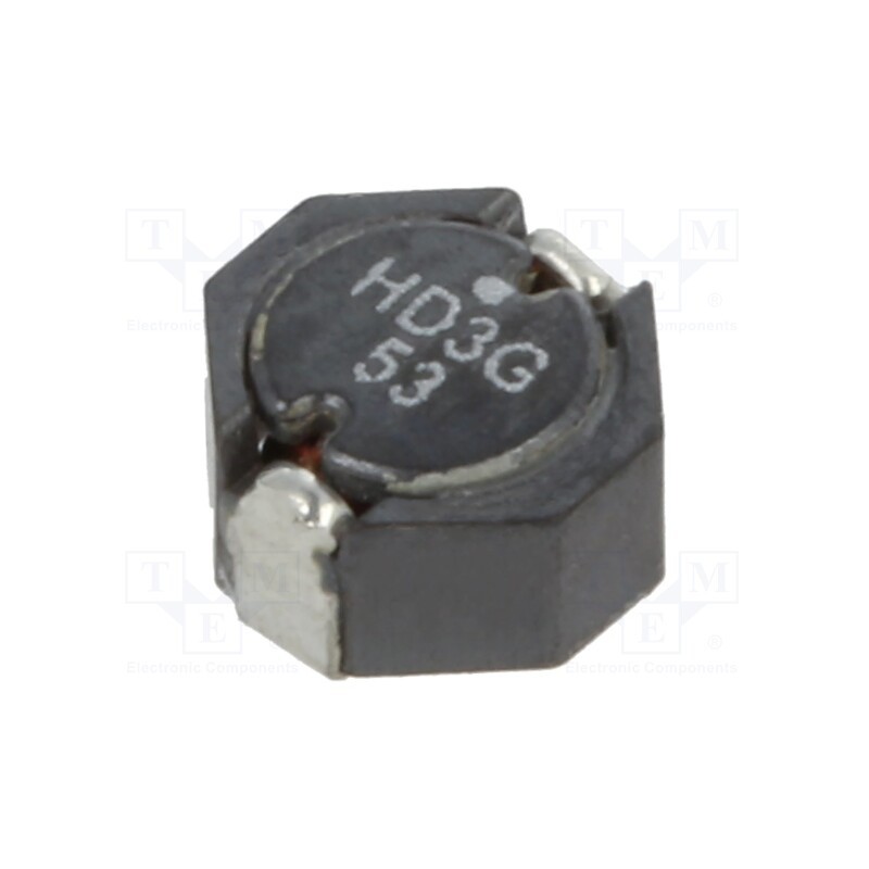 1 pcs x EATON ELECTRONICS - SD53-220-R - Inductor: wire, SMD, 22uH, Ioper: 810mA, 179mΩ, ±20%, Isat: 940mA