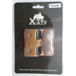 Yamaha grizzly 660 rear brake pads db2550 5km w0046 00 fa344r