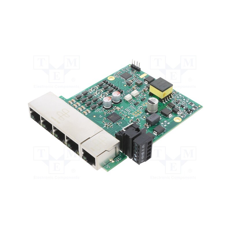1 pcs x BRAINBOXES - SW-125 - Switch PoE Ethernet, unmanaged, Number of ports: 5, 44÷57VDC
