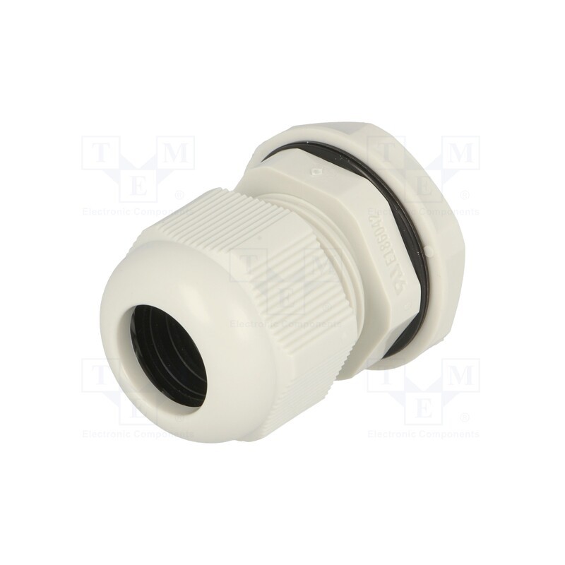 1 pcs x KSS WIRING - EG-16GY1 - Cable gland, PG16, IP68, polyamide, grey, UL94V-2, 17.3mm