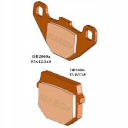 Rear brake pads suzuki rm80 rm85 polaris