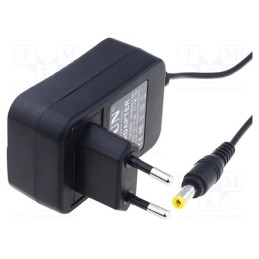 1 pcs x LVSUN - LS-PC17-12V0.5A - Power supply: switched-mode, plug, 12VDC, 0.5A, 6W, Plug: EU, 82.7%