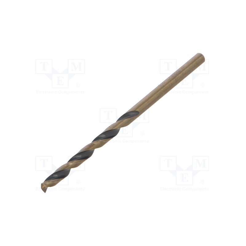 5 pcs x PROLINE - 79030 - Drill bit, for metal, Ø: 3mm, Features: grind blade