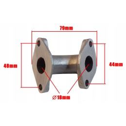 Carburetor suction nozzle fmb quad atv 110 125 short