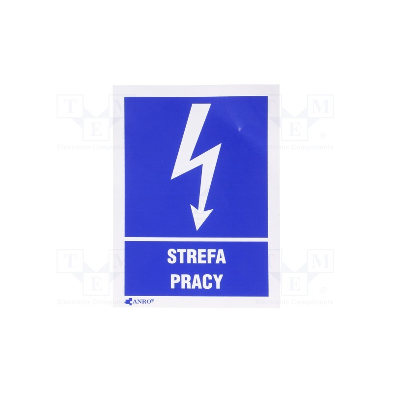 3 pcs x ANRO - 24EIA/Q2/F - Safety sign, informative, self-adhesive folie, W: 74mm, H: 105mm