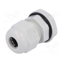 1 pcs x KSS WIRING - EG-9GY1 - Cable gland, PG9, IP68, polyamide, grey, UL94V-2, 13.9mm