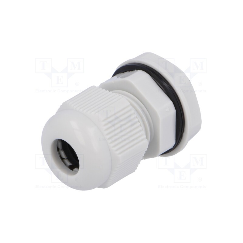1 pcs x KSS WIRING - EG-9GY1 - Cable gland, PG9, IP68, polyamide, grey, UL94V-2, 13.9mm