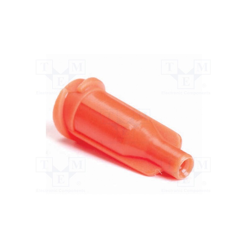 10 pcs x METCAL - 900-ORTC - Plug, orange, for syringes, polypropylene, UV block