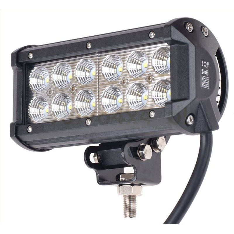 Strip work lamp led panel cree 36w flood atv